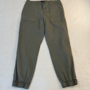 Anthropologie Sanctuary 26 Cotton Jogger Olive Green Pants EUC